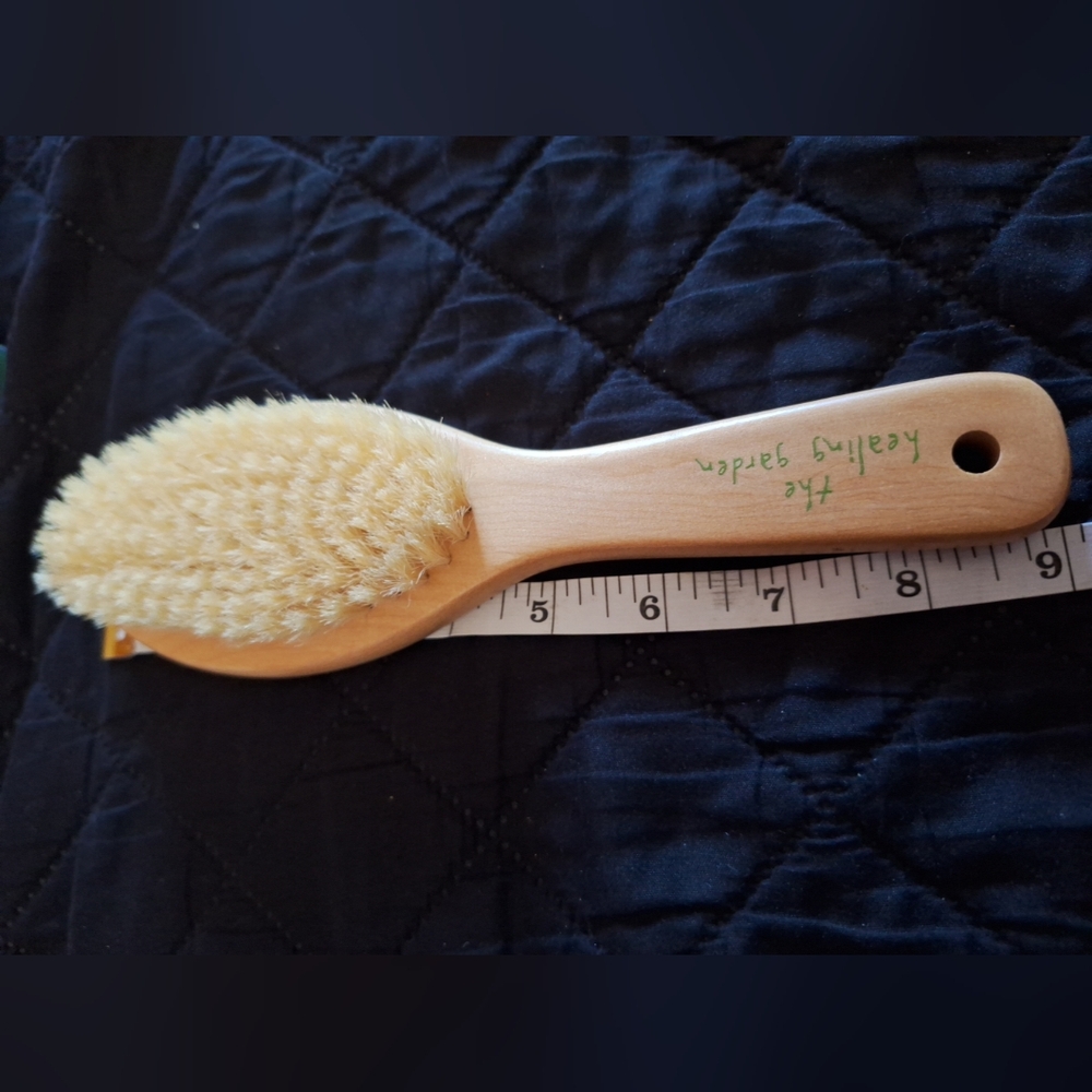 The Healing Garden Wooden Natural Bristle Body Bath Brush